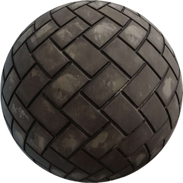 Herringbone Concrete Tile 03