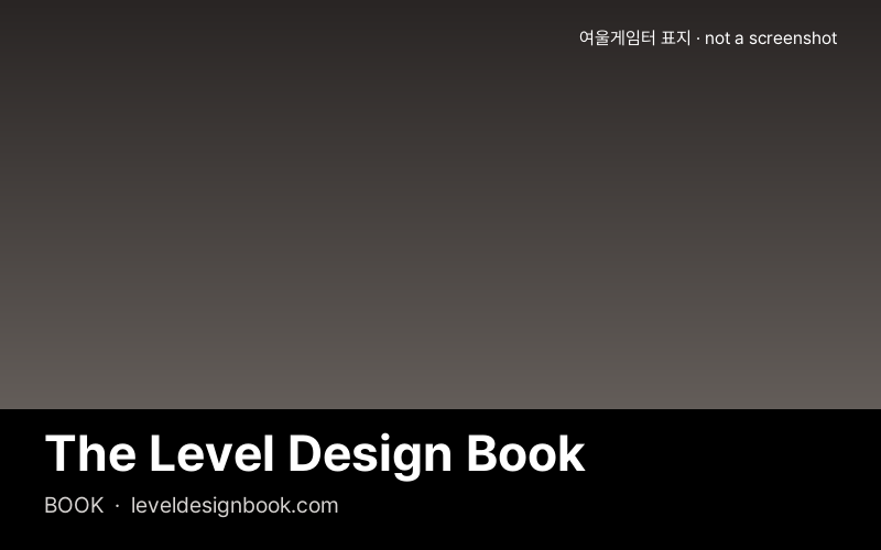 The Level Design Book