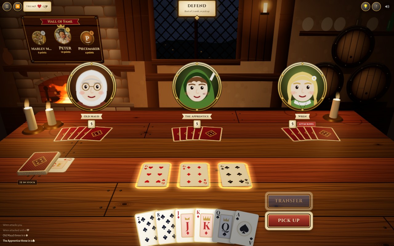 Durak Card Game 대표 화면
